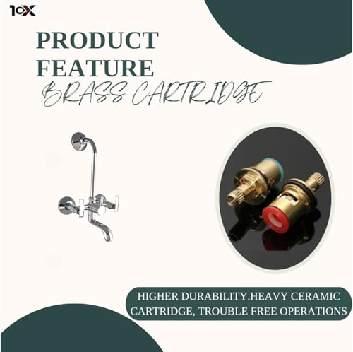 10X Brass Wall Mixer 2