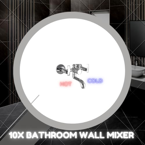 10X Brass Wall Mixer 2