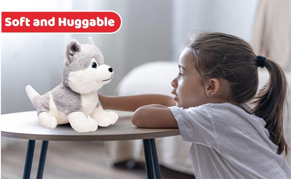 Webby Husky Dog Soft Toy