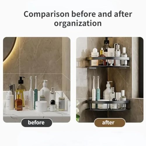 Bathroom Organizer Without Drill