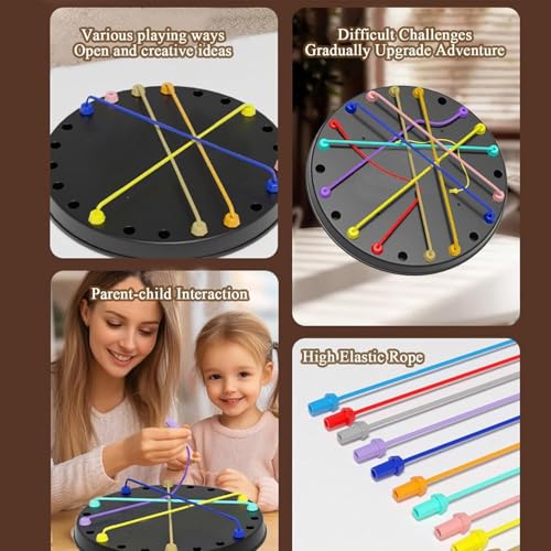 Rope Knot Untying Challenge Puzzle