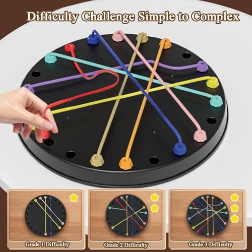 Rope Knot Untying Challenge Puzzle
