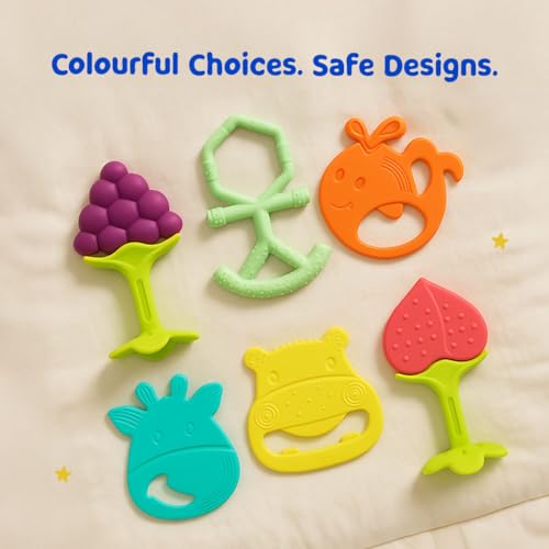 BUMTUM Soft Silicone Baby Teether