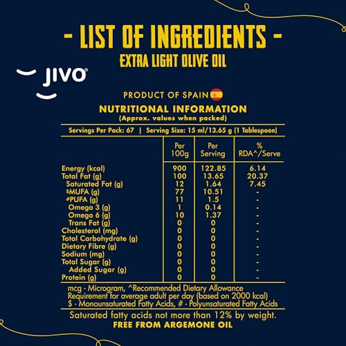Jivo Extra Light Olive Oil
