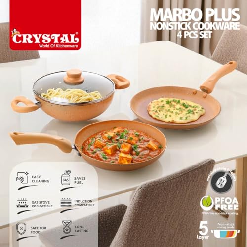 Crystal Marbo Plus Induction Bottom