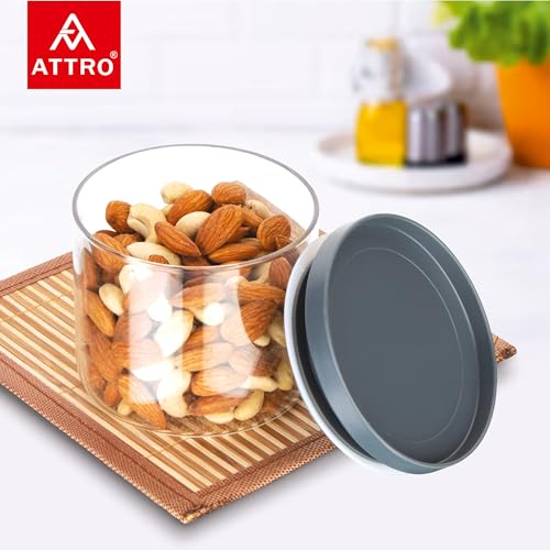ATTRO Glassox Stack-O Borosilicate Round