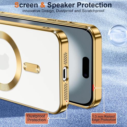 VONZEE Electroplating Transparent Clear Logo