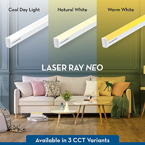 Crompton Laser Ray Neo 20W LED Batten (Warm White) - Pack of 8 - Image 7