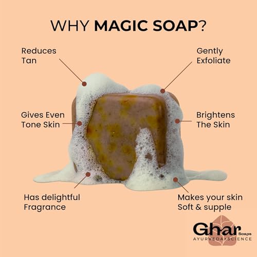 Ghar Soaps Sandalwood & Saffron