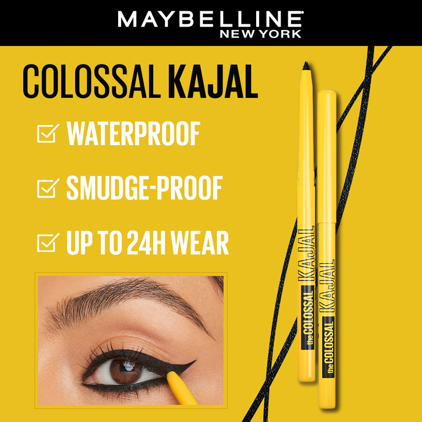 MAYBELLINE NEW YORK Call Me Colossal Bold Eye Kit (Black, 242 g) - Image 5