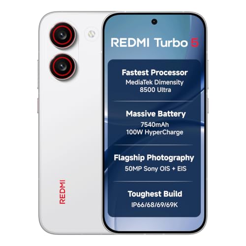 REDMI Turbo 5 Turbo White
