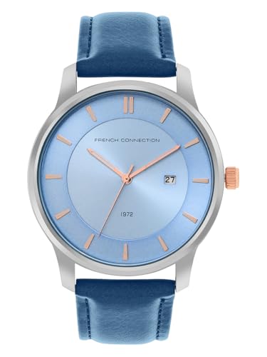 French Connection BlueRound Dial Men Watch - FCN00090A
