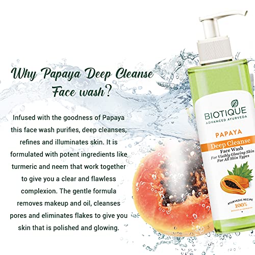 Biotique Papaya Deep Cleanse Face