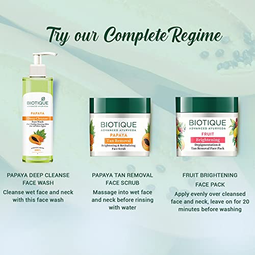 Biotique Papaya Deep Cleanse Face