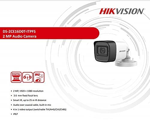 HIKVISION 2MP Outdoor Wired HD1080p