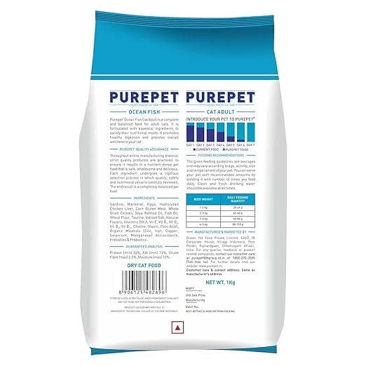 Purepet Adult Dry Cat Food