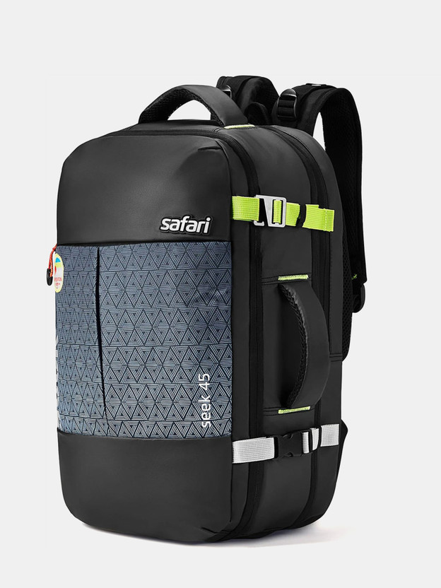 SAFARI Medium 30 L Laptop Backpack SPREEUSB CASUAL (Grey) - Image 6