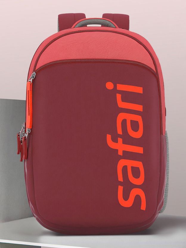 SAFARI Medium 30 L Laptop Backpack SPREEUSB CASUAL (Grey) - Image 9