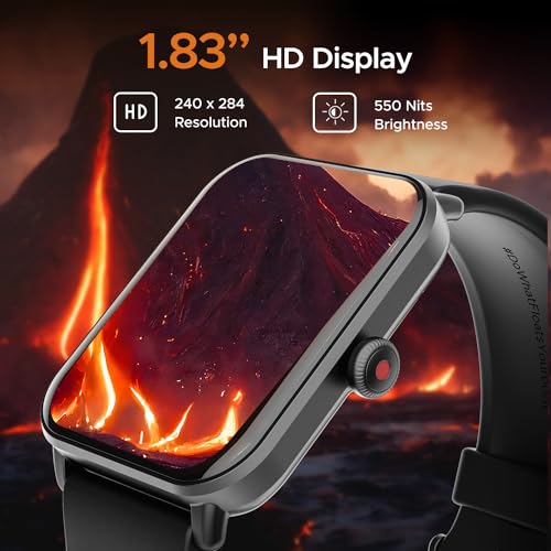 boAt Wave Fury Smart Watch(Active Black) - Image 3