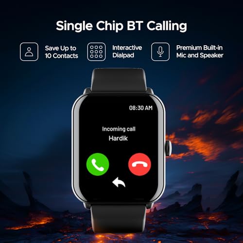 boAt Wave Fury Smart Watch(Active Black) - Image 4