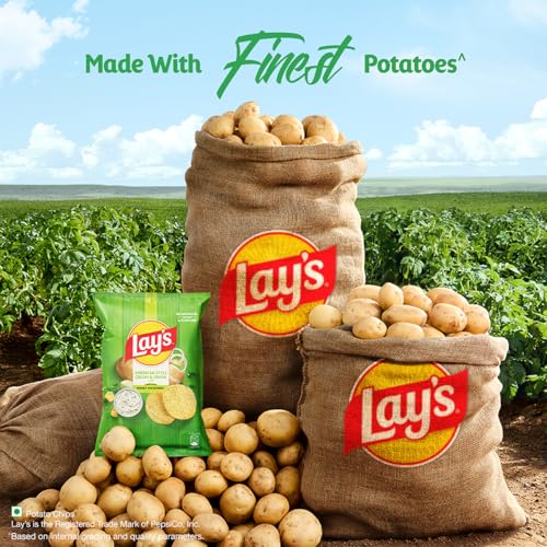Lay's American Style Potato Chips - Cream & Onion, 58 GRAMS - Image 5