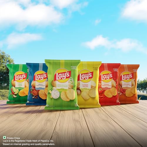 Lay's American Style Potato Chips - Cream & Onion, 58 GRAMS - Image 7