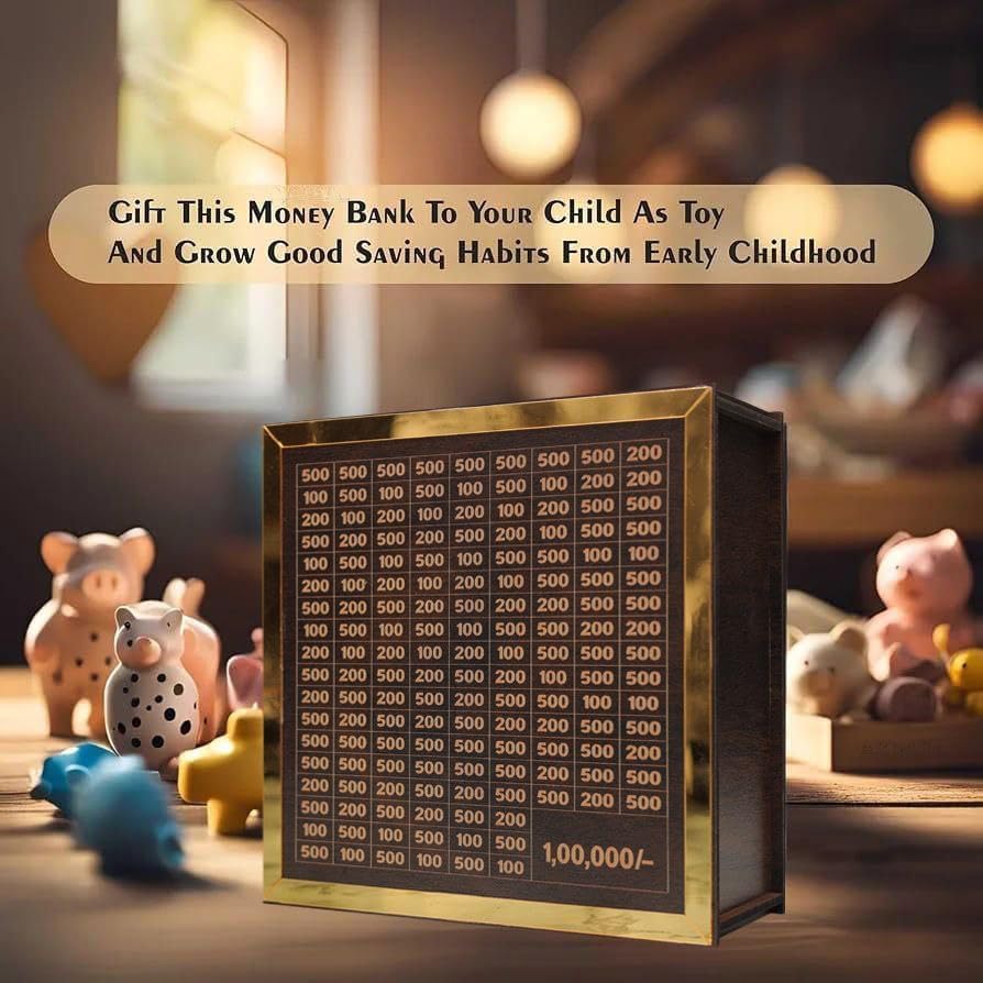 Money Bank Chandan Wood Wooden
