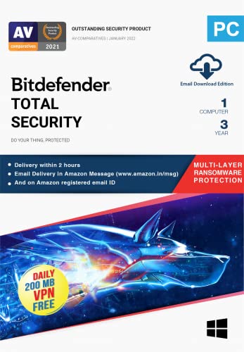 Bitdefender - 1 Computer,3 Years