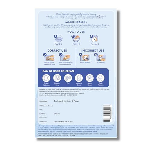 Kleenest Magic Eraser Cleaning Sponge
