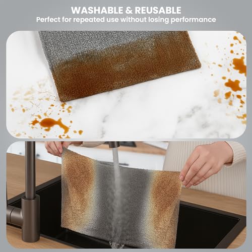 ShineXPro Microfiber Cleaning Cloth Roll