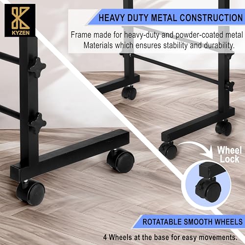KYZEN Height Adjustable Multipurpose Table