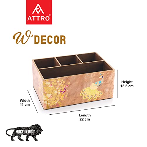 Attro Peacock Gold Designer Wooden