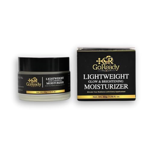 Lightweight Glow & Brightening Moisturiser, 50g, Vegan, Paraben-Free