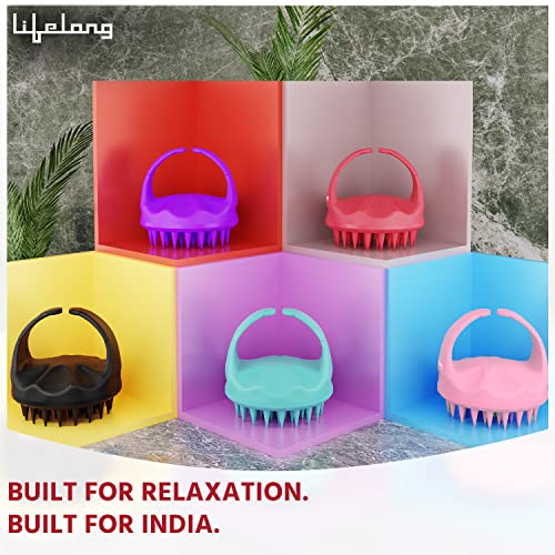 Lifelong Silicone Manual Scalp Massager