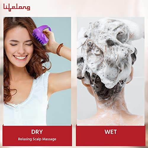 Lifelong Silicone Manual Scalp Massager