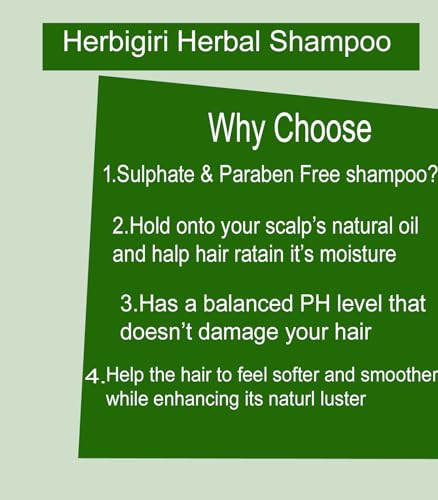 Khadi Natural Herbal Henna & Tulsi Shampoo 1050 Ml,1 Count - Image 5