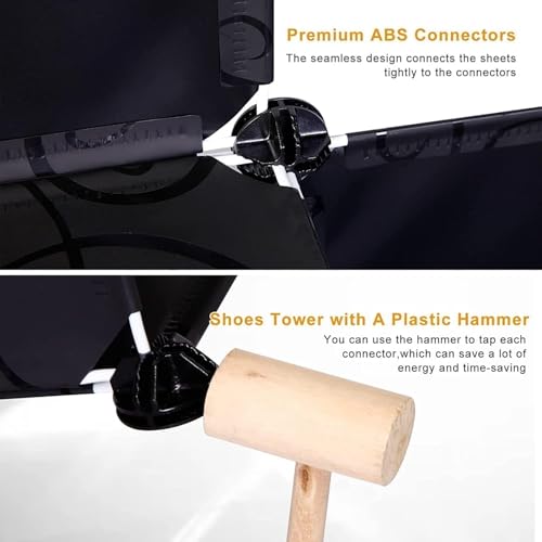 Exvito Plastic Shoe Rack