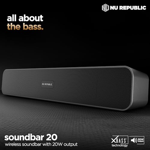 Nu Republic Soundbar 20 Bluetooth