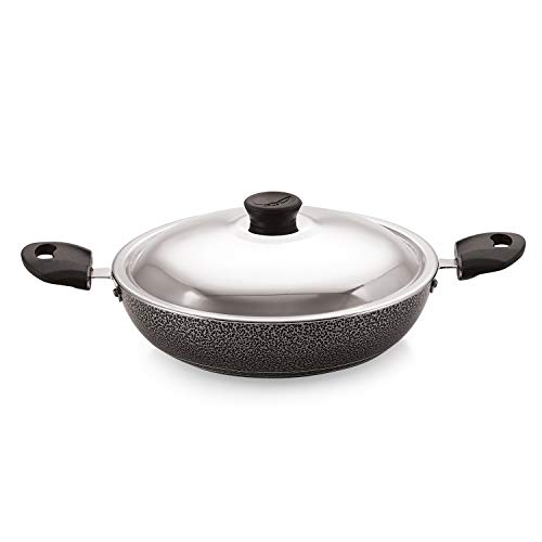 Anjali Diamond Classic Induction Kadai 2 LTR with S.S. Lid