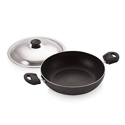 Anjali Diamond Classic Induction Kadai 2 LTR with S.S. Lid - Image 3