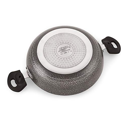 Anjali Diamond Classic Induction Kadai 2 LTR with S.S. Lid - Image 4