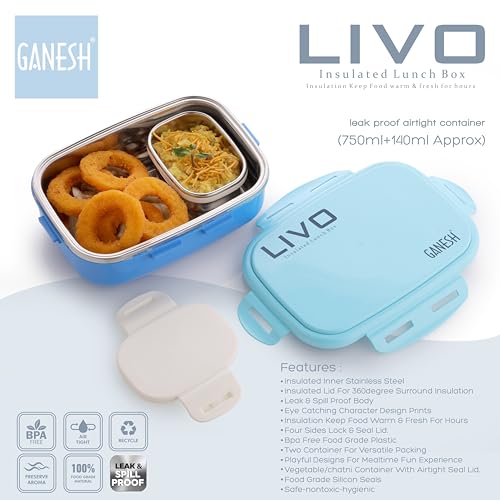 Ganesh Stainless Steel Livo Insulated