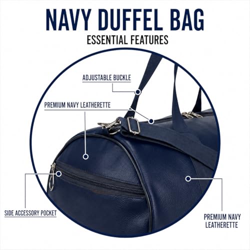 Gym Bag 20L Leather Trendy