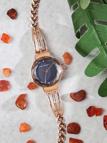 French Connection Analog Blue Dial