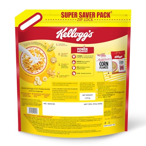 Kellogg's Corn Flakes Original 1.2kg/1.15kg