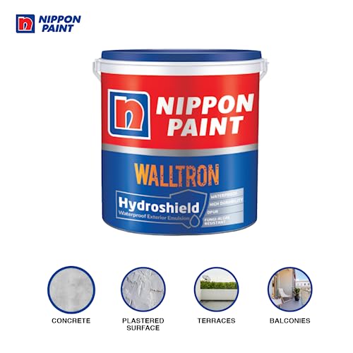 Nippon Paint Walltron Hydroshield Waterproofing Emulsion (10 L, White) - Image 2