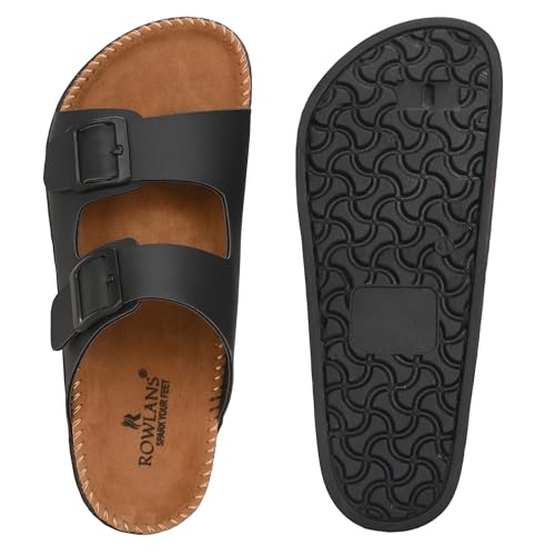 ROWLANS Men’s Ethnic Slippers
