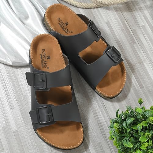ROWLANS Men’s Ethnic Slippers