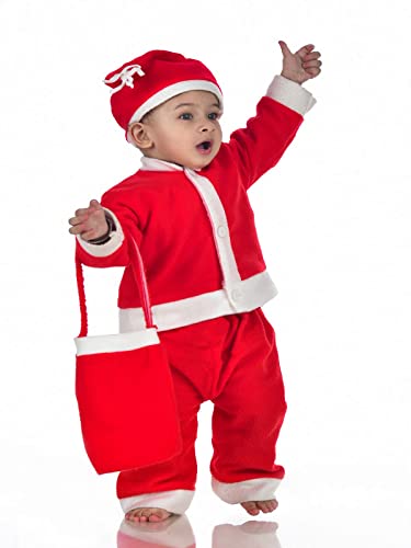 BookMyCostume Santa Boy Dress Set
