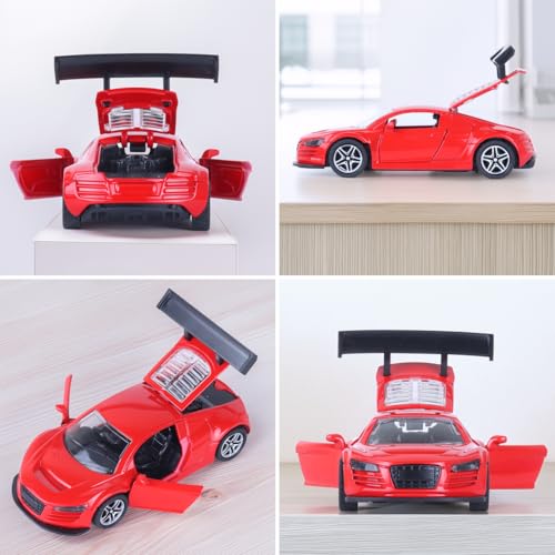 Metal die cast 1:37 AUD - Red - Image 6
